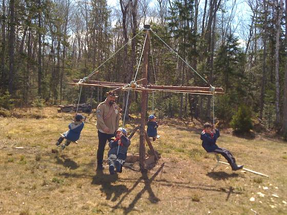 Swing by Scout leaders
